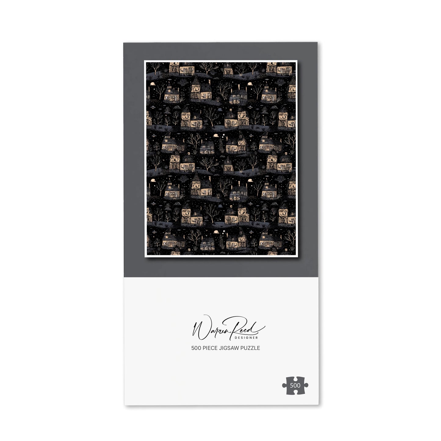 Spooky Haunted Houses Jigsaw Puzzle