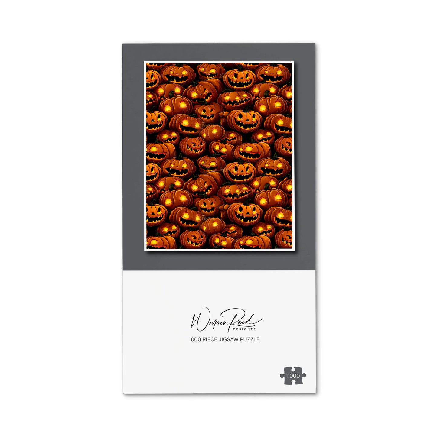 Grinning Lanterns Pumpkins Jigsaw Puzzle