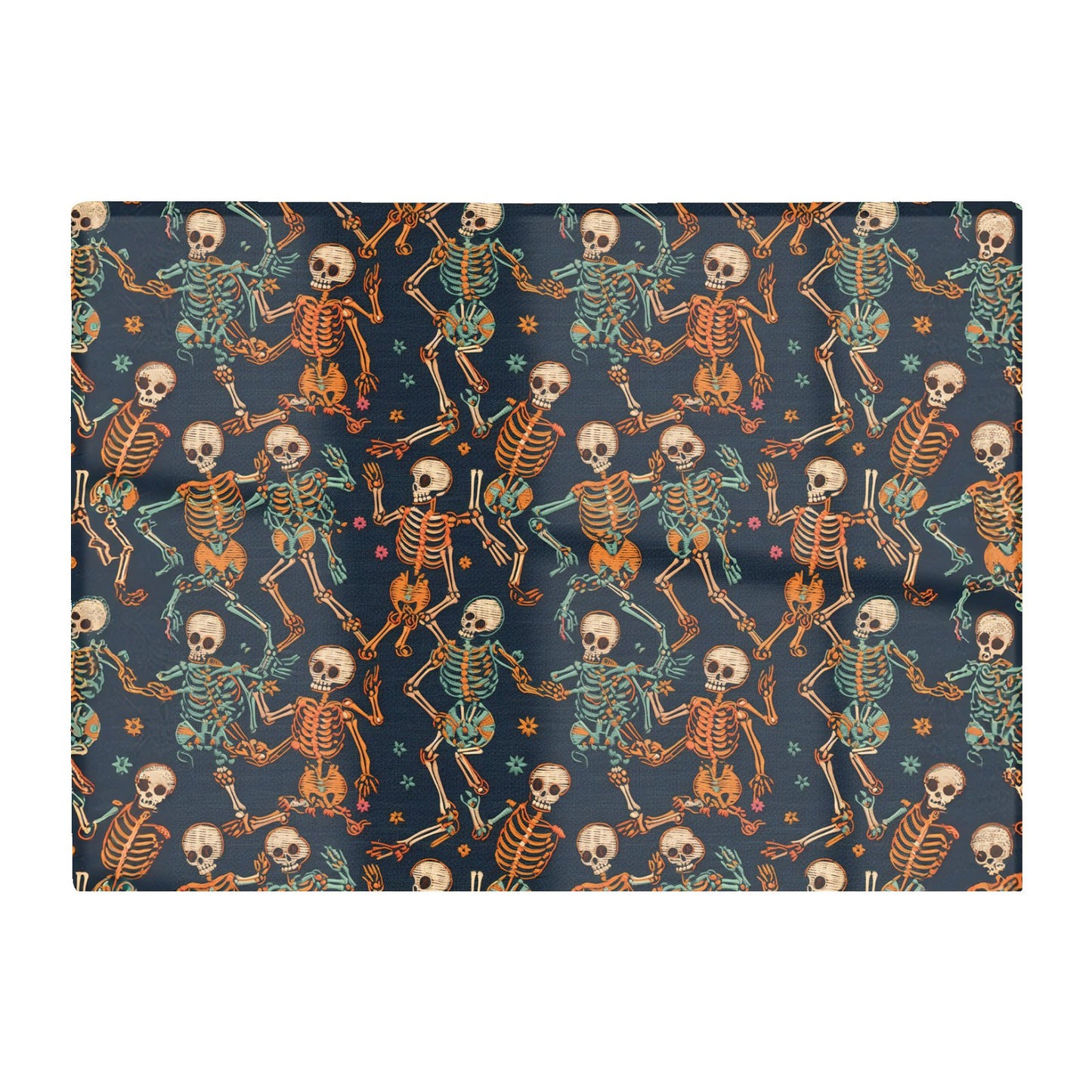 Dancing Skeletons Glass Chopping Board