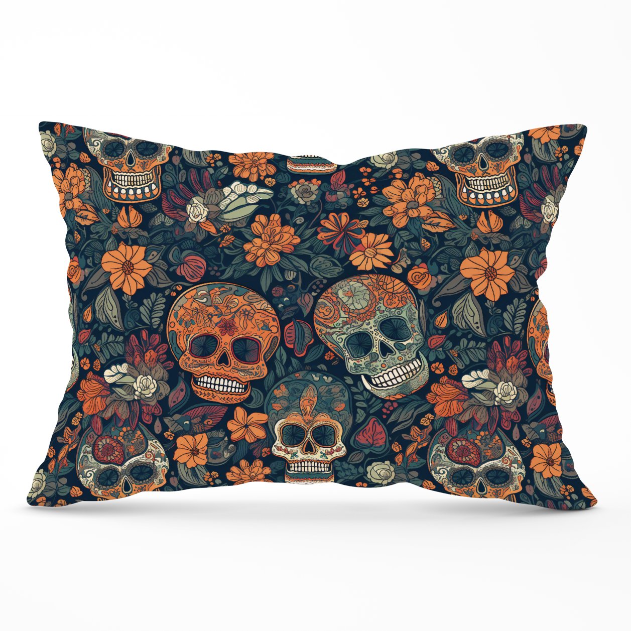 Dia De Los Muertos Skulls Cushions