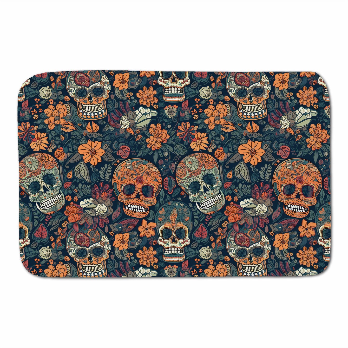 Dia De Los Muertos Skulls Sherpa Blanket