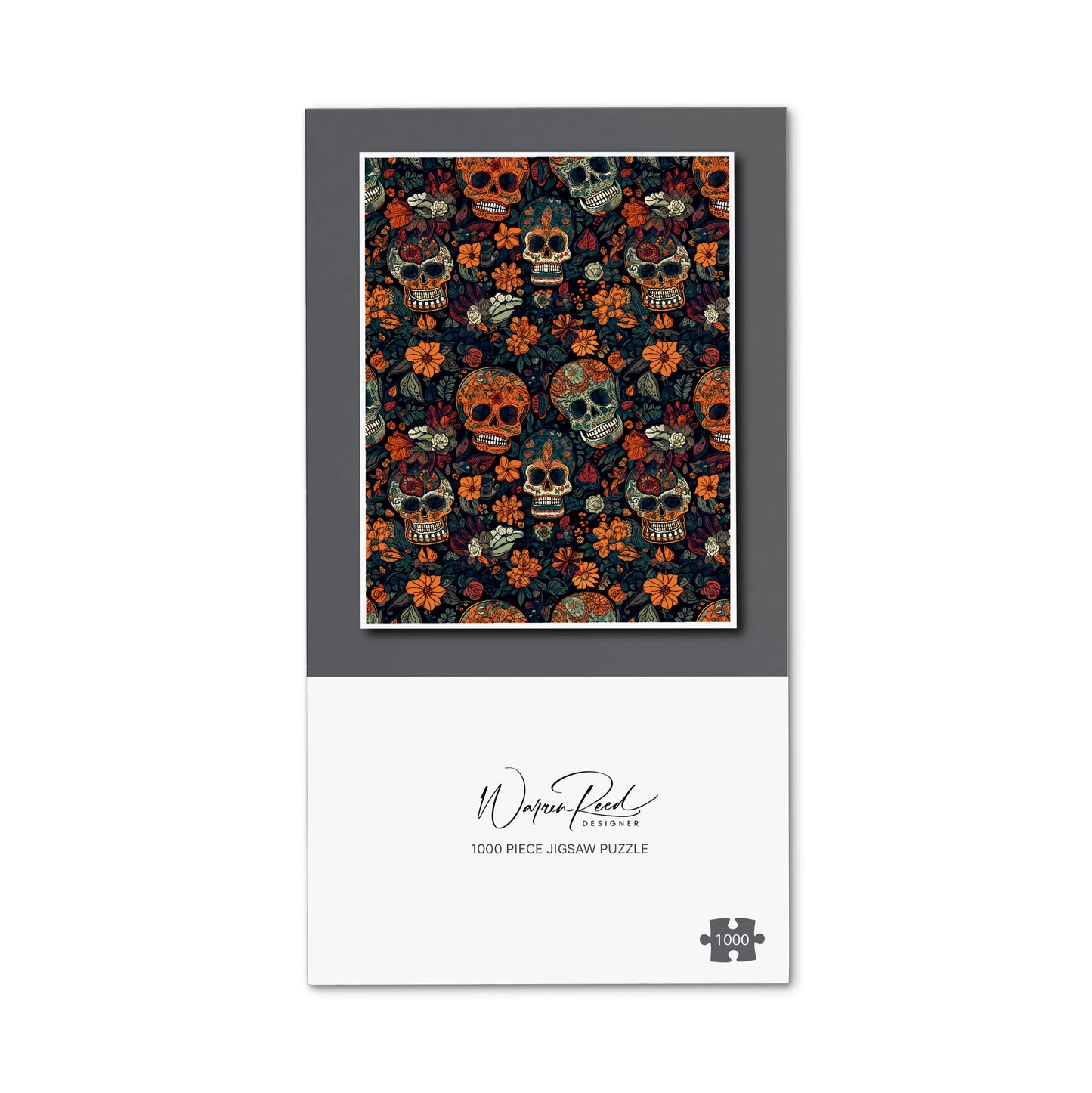 Dia De Los Muertos Skulls Jigsaw Puzzle