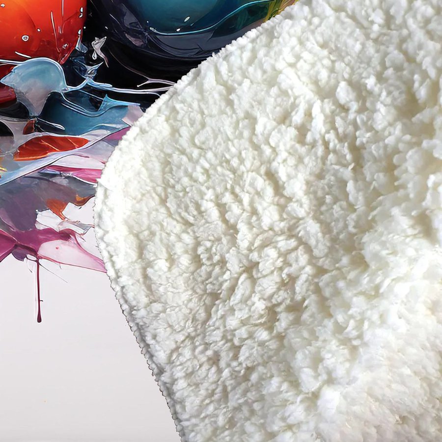 Watercolour Splashart Easter Eggs Sherpa Blanket