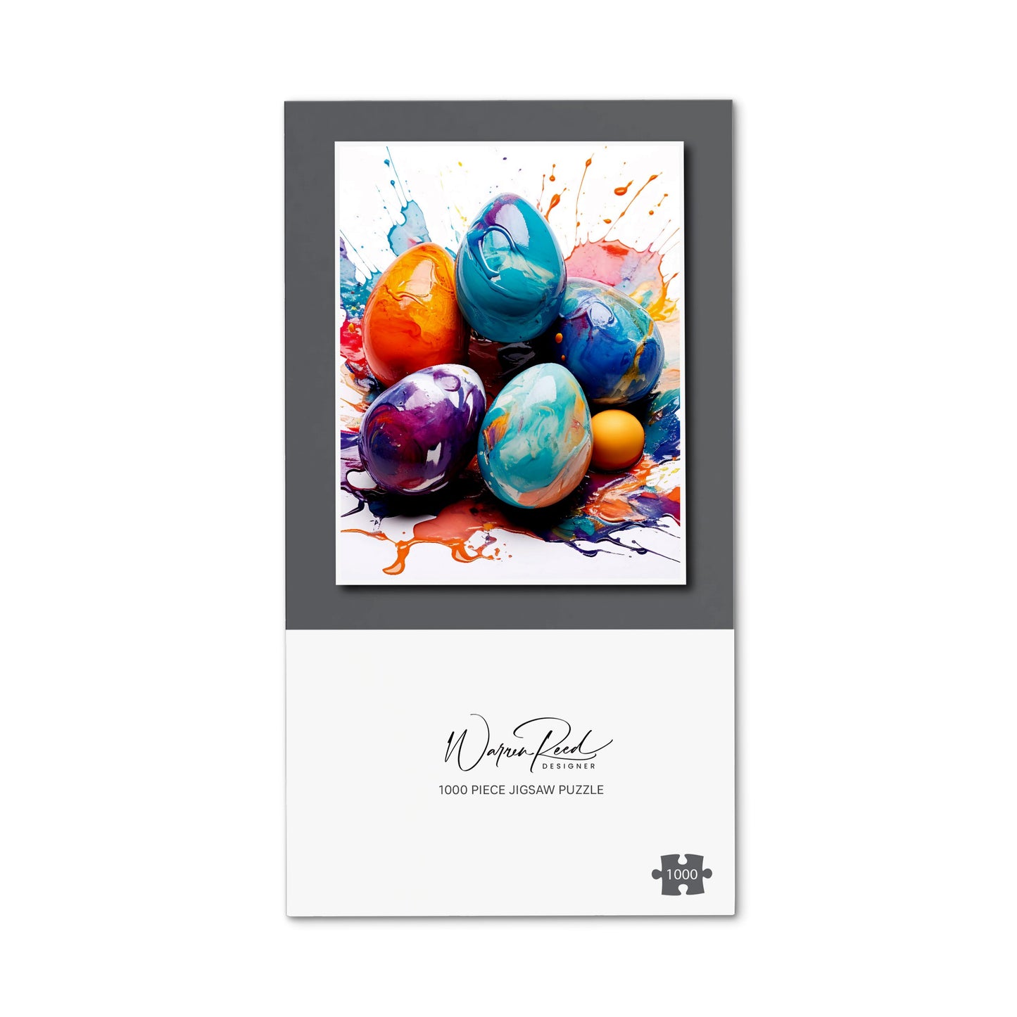 Watercolor Easter eggs Jigsaw Puzzle