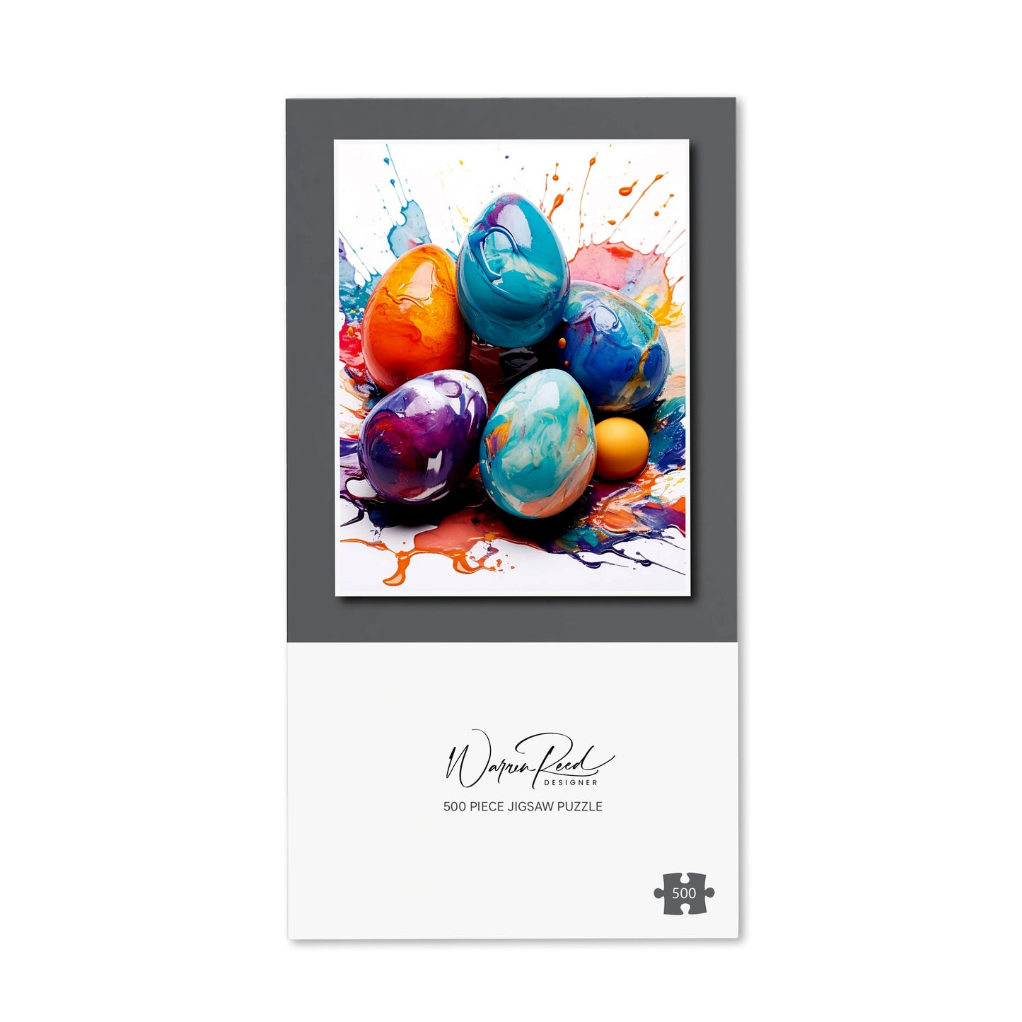 Watercolor Easter eggs Jigsaw Puzzle