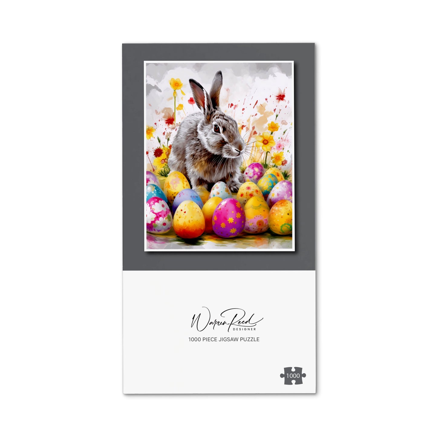 Splashart Easter Bunny And Eggs Jigsaw Puzzle
