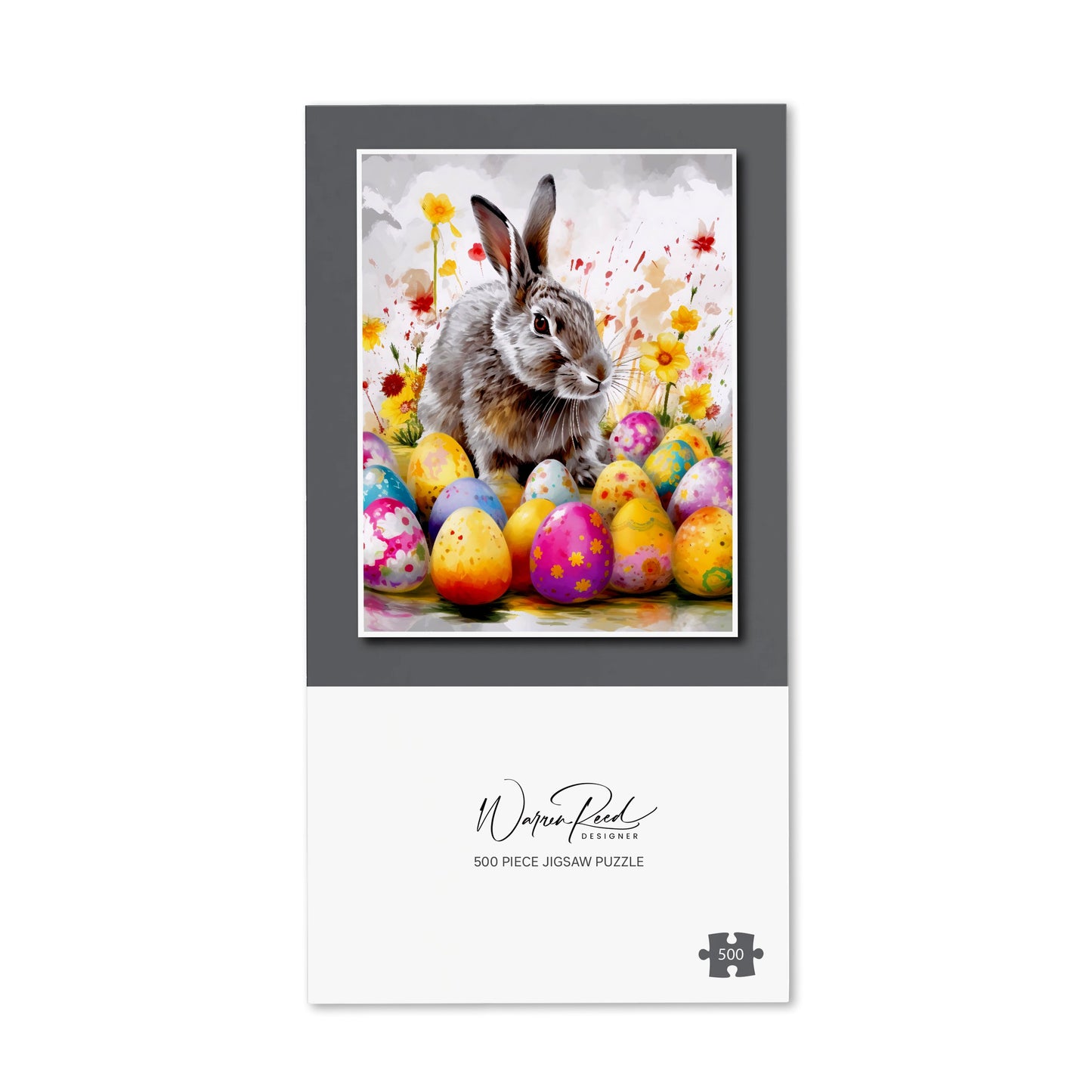 Splashart Easter Bunny And Eggs Jigsaw Puzzle