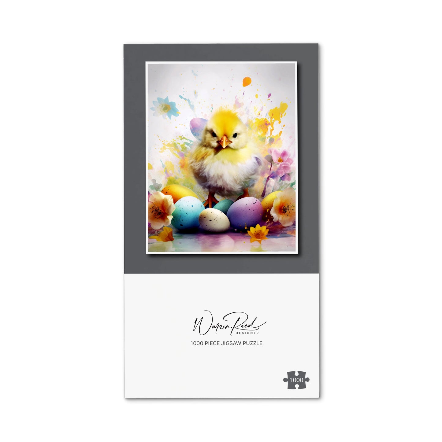 Easter Chick Splashart Jigsaw Puzzle