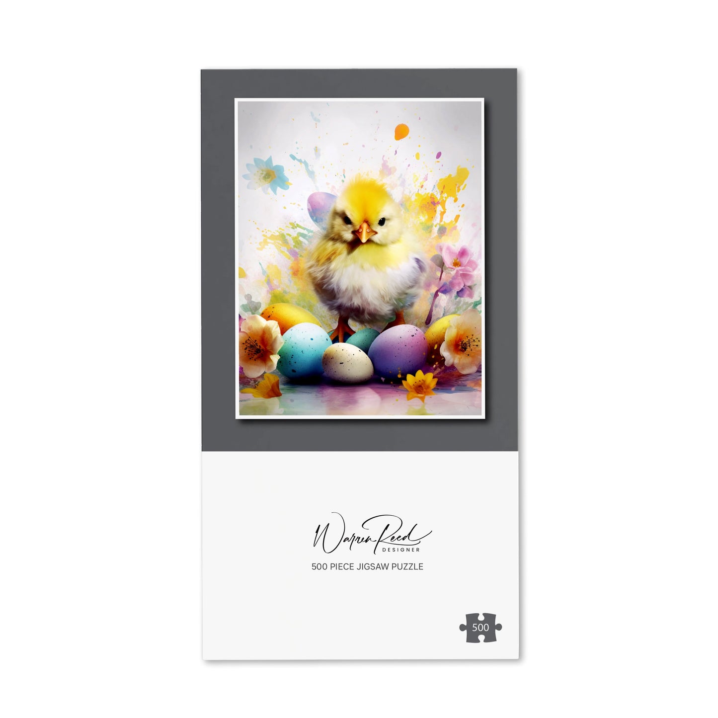 Easter Chick Splashart Jigsaw Puzzle