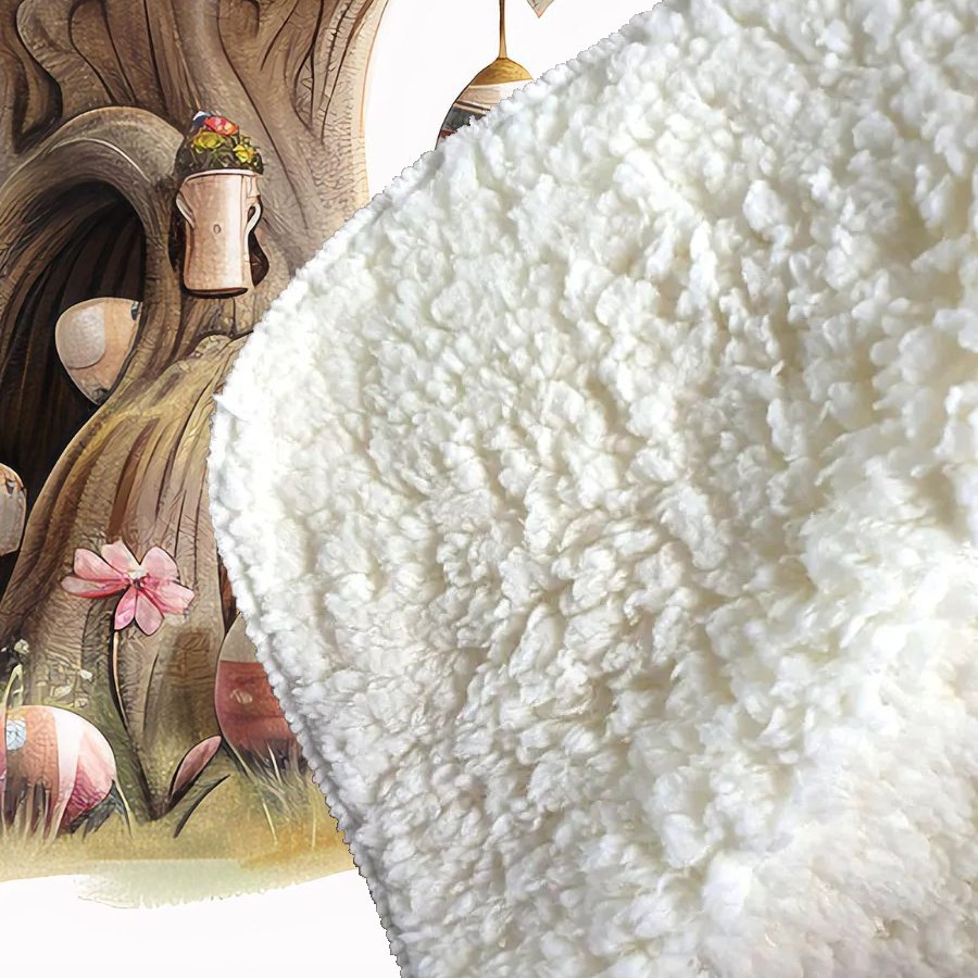 Easter Egg Tree Sherpa Blanket