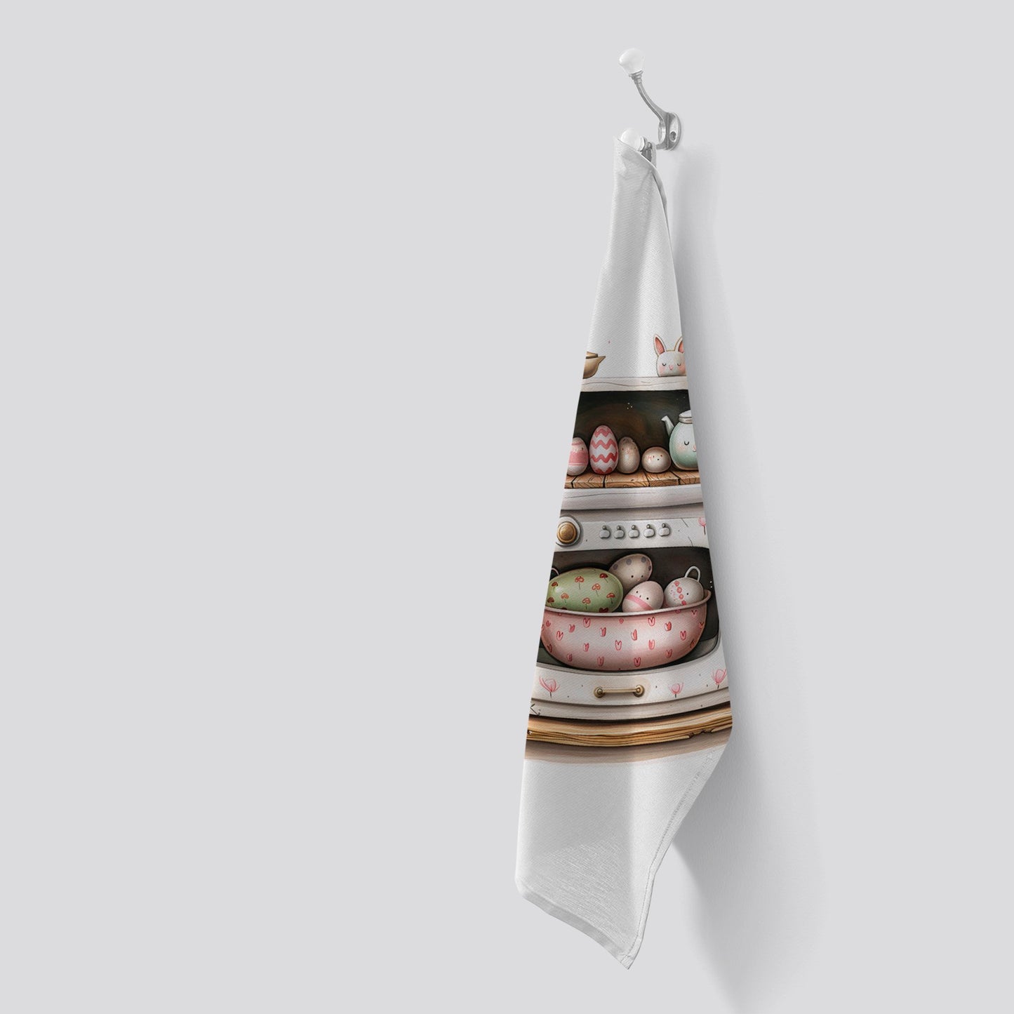 Easter Egg Baking Oven Tea Towel