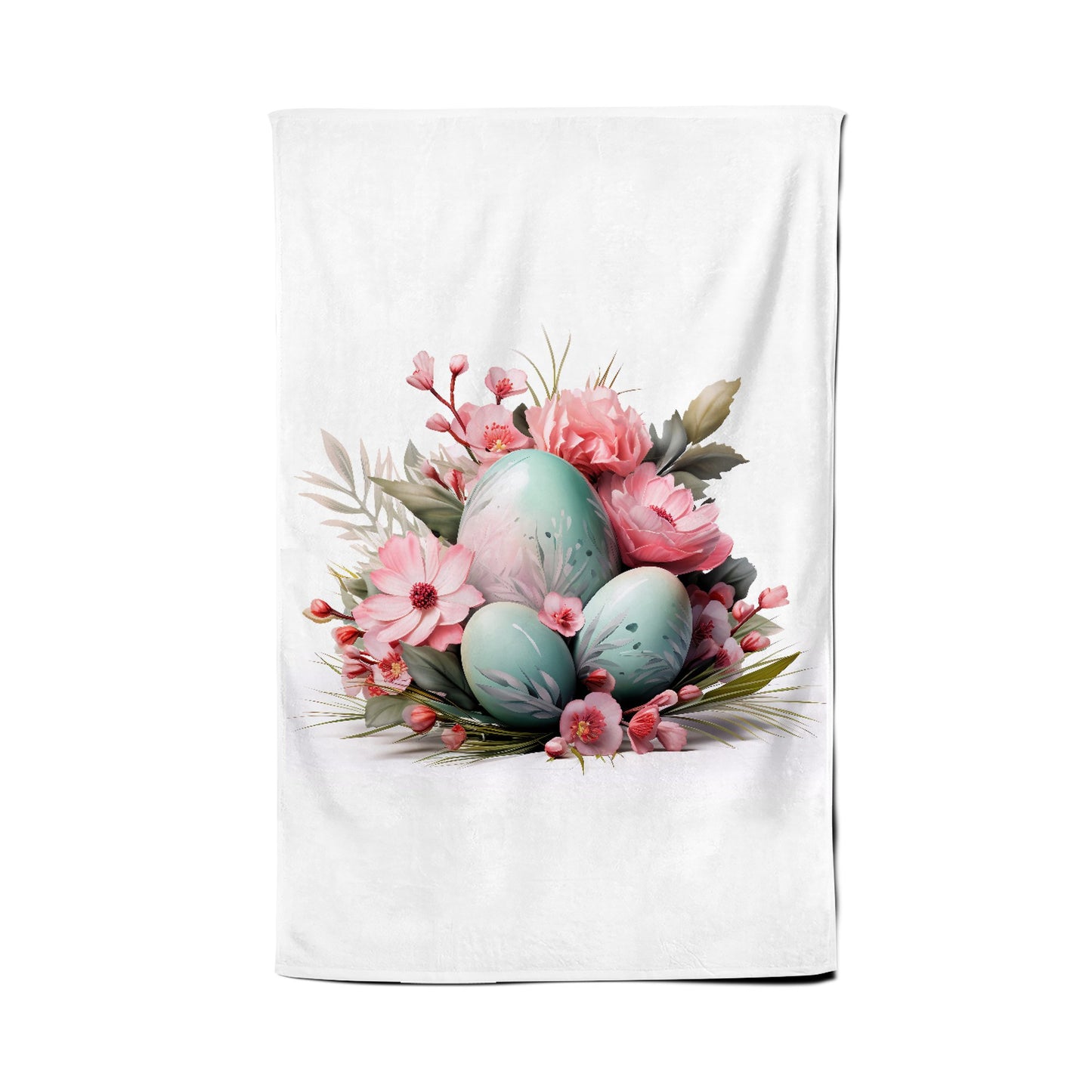 Easter Egg Arrangement Tea Towel