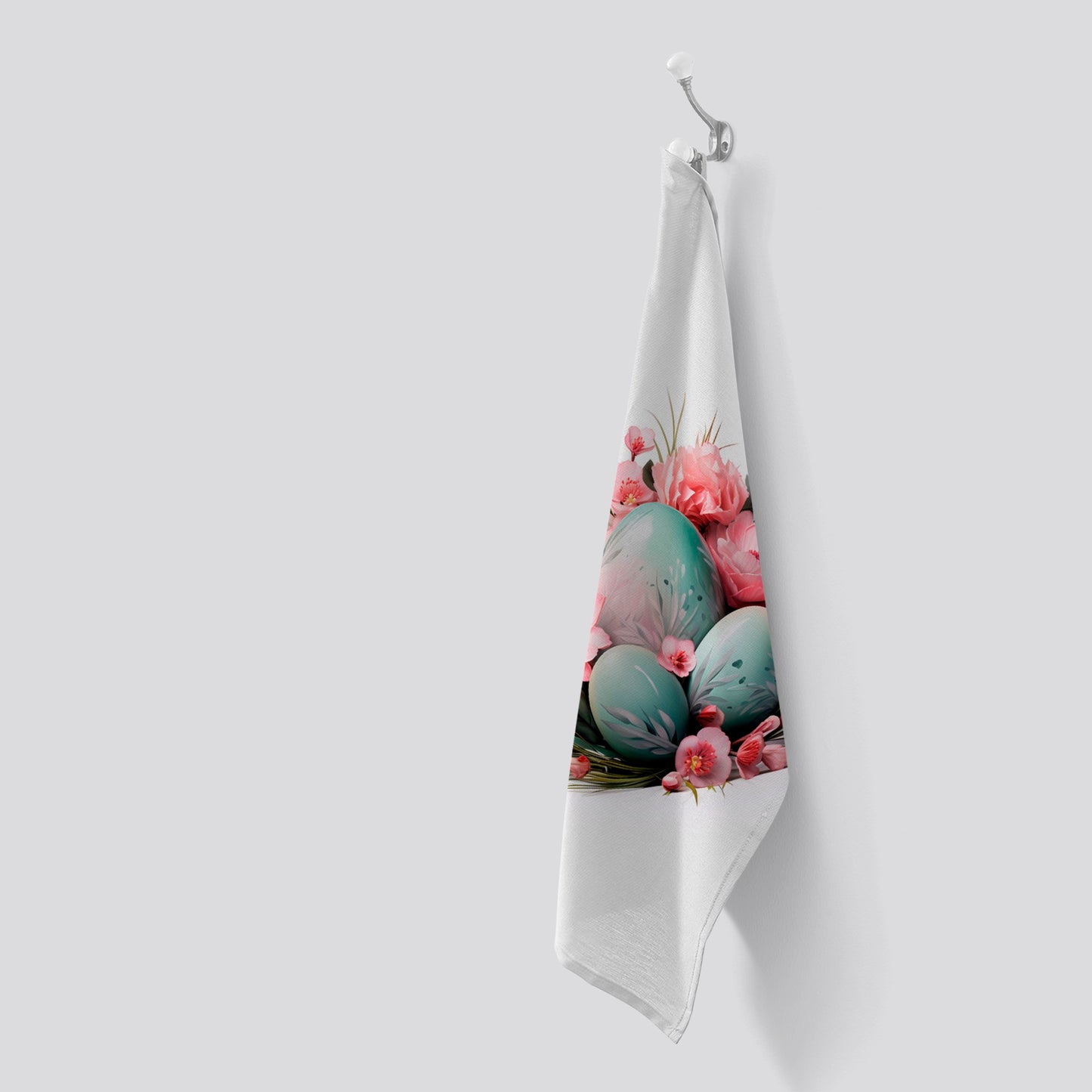 Easter Egg Arrangement Tea Towel