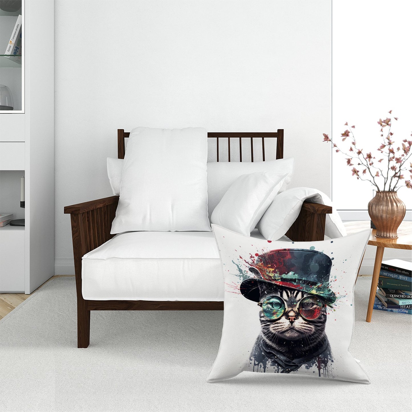American Shorthair Cat Splashart Pet Bed
