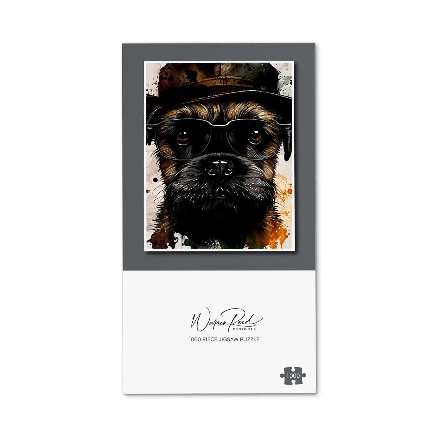 Border Terrier Dog Jigsaw Puzzle