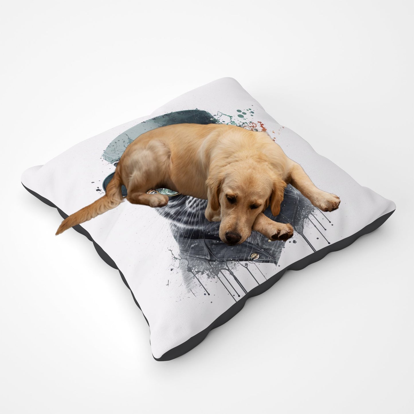 British Shorthair Cat Splashart Pet Bed