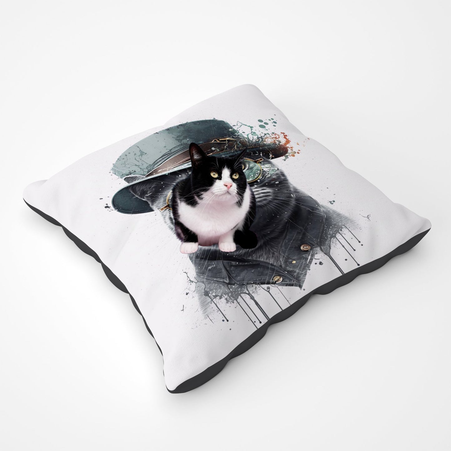 British Shorthair Cat Splashart Pet Bed