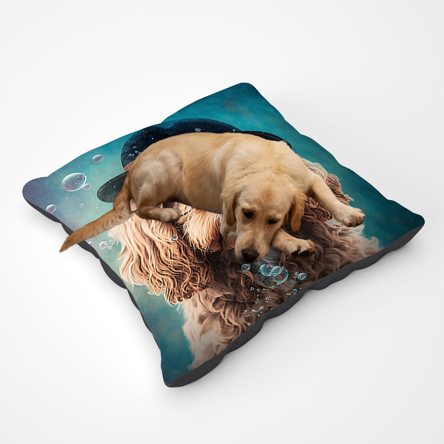 Cavapoo Dog Splashart Pet Bed