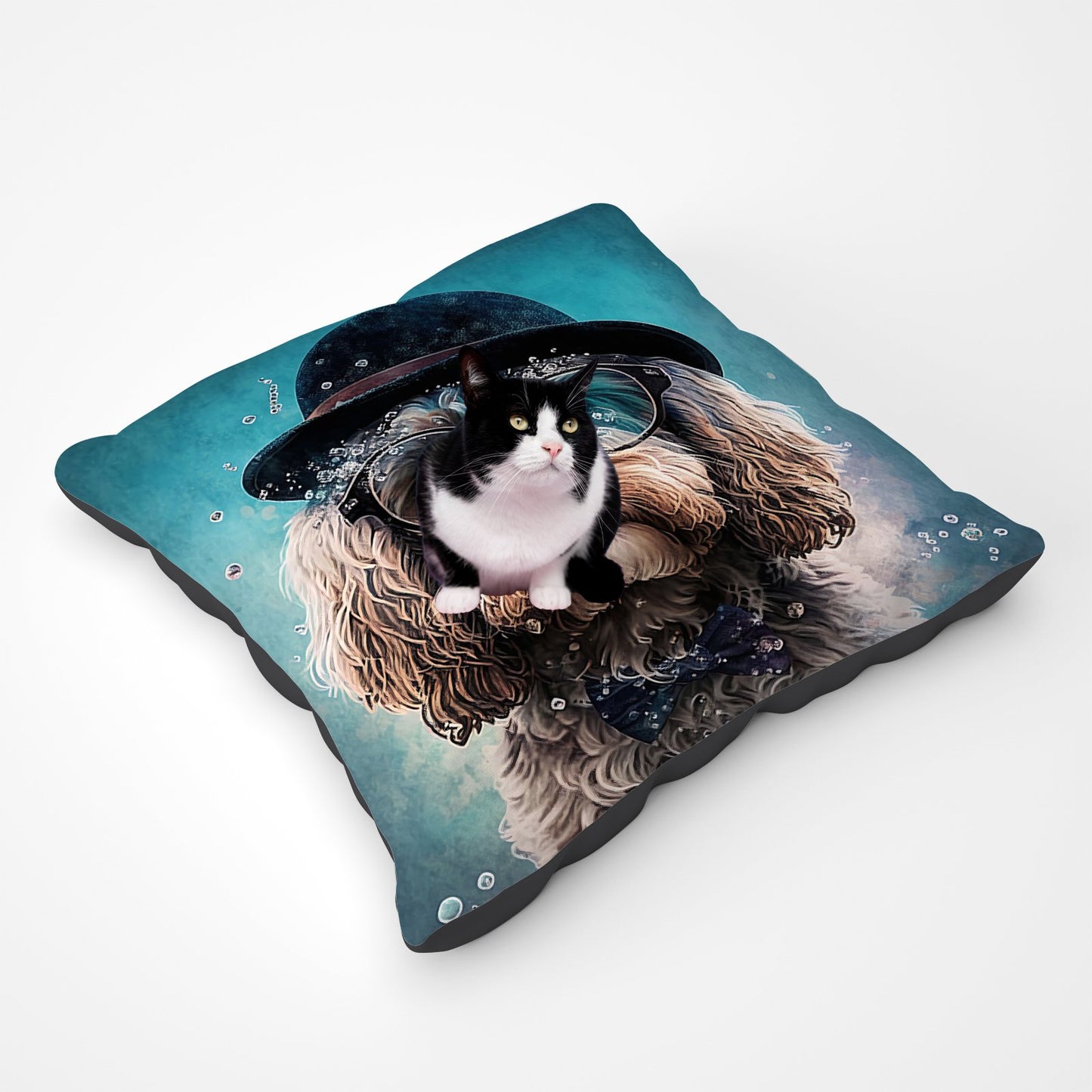 Cockapoo Dog Splashart Pet Bed