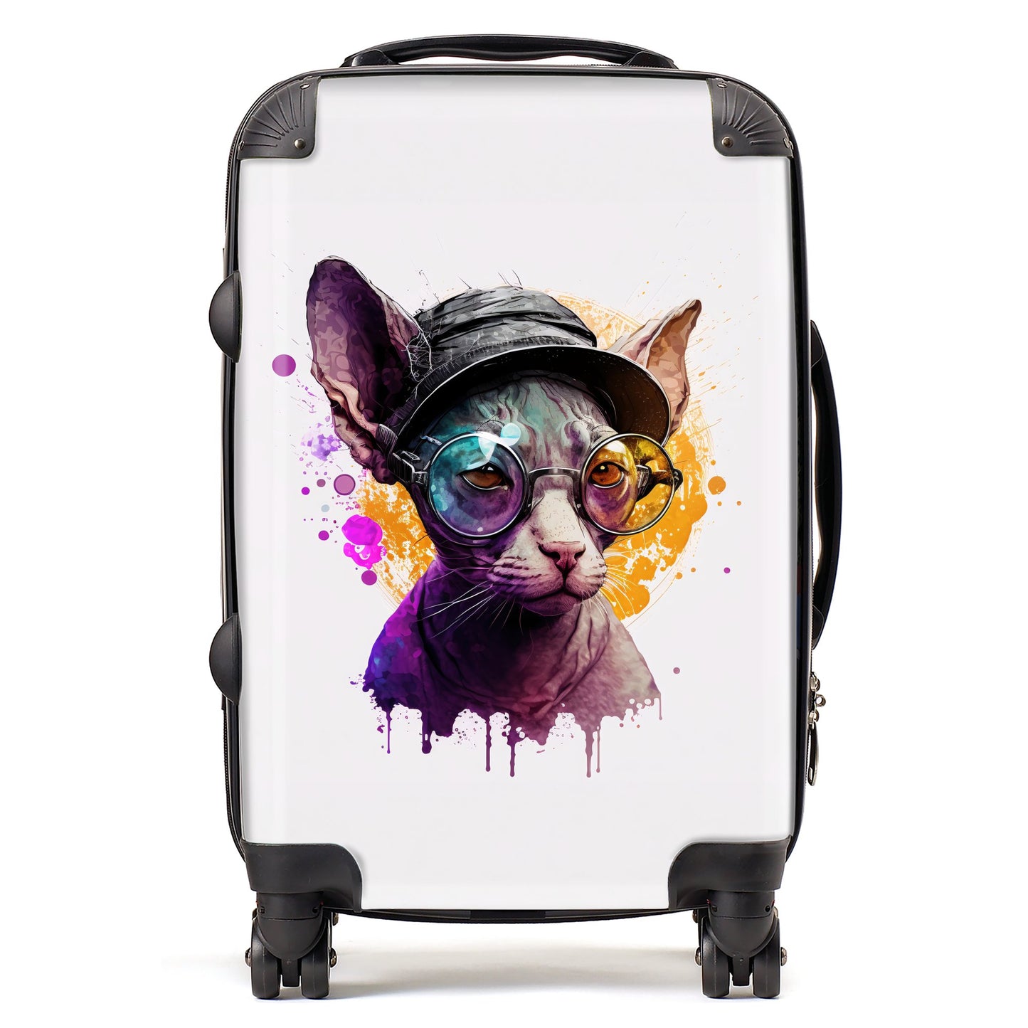 Cornish Rex Splashart Suitcase