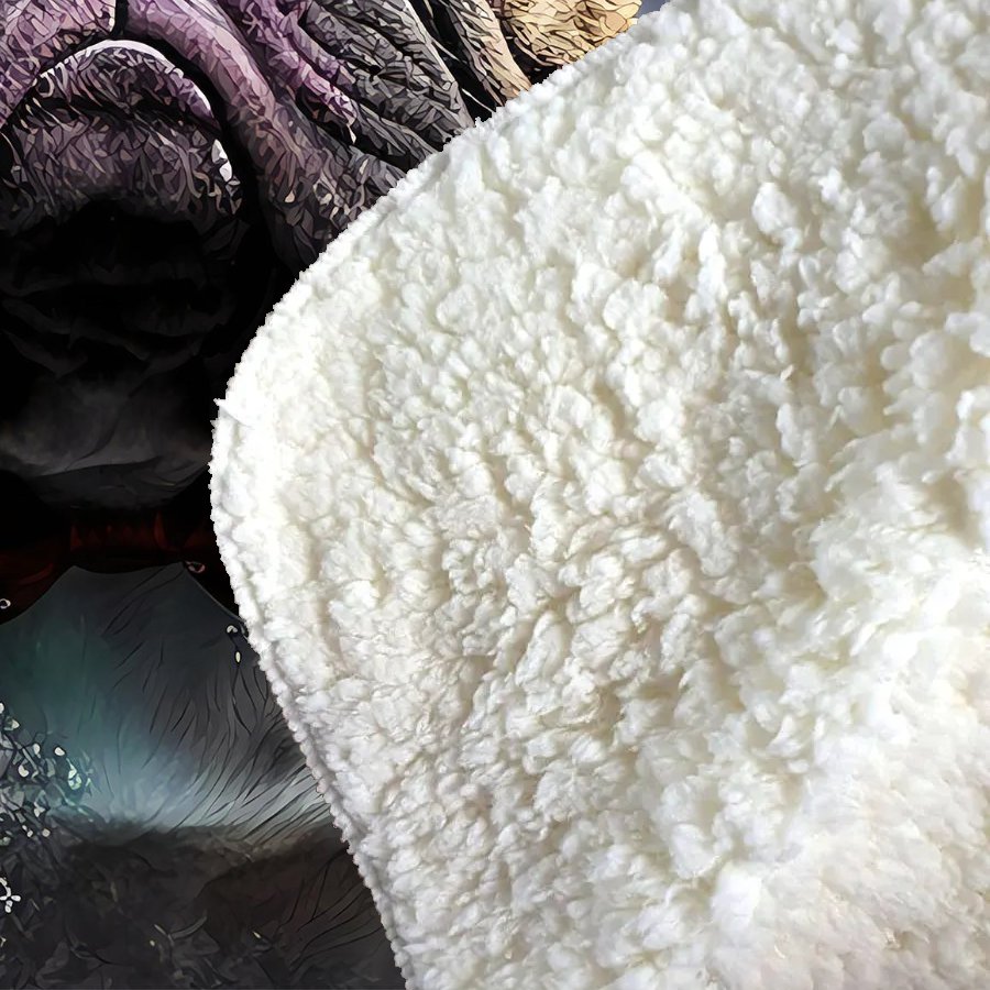 French Bulldog Splashart Sherpa Blanket