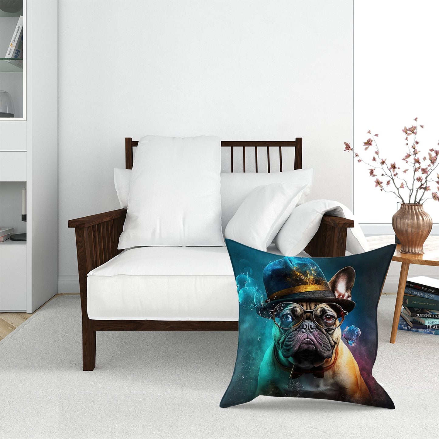 French Bulldog Splashart Pet Bed