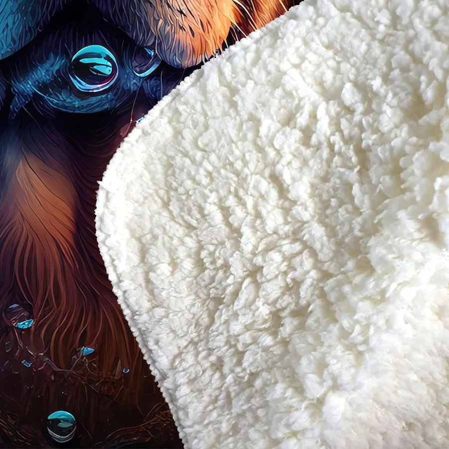 Golden Retriever Dog Sherpa Blanket