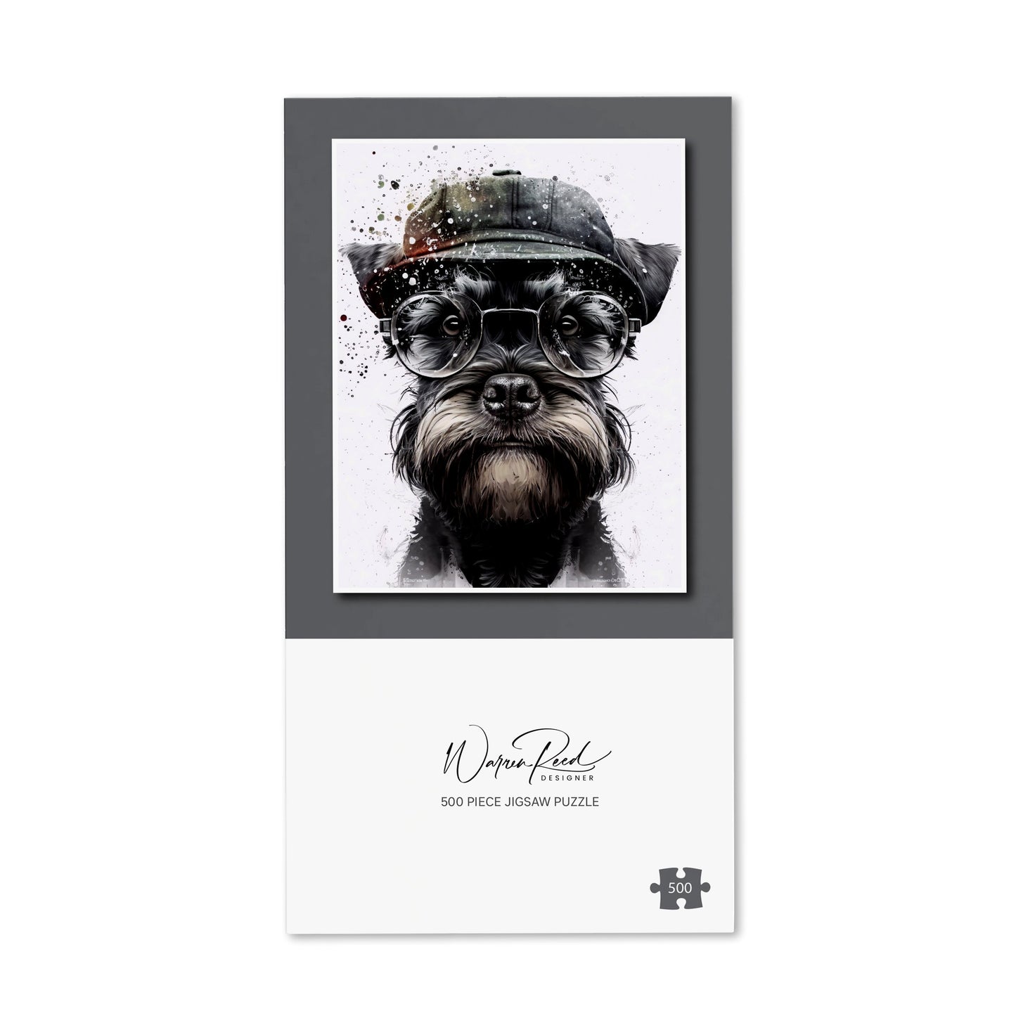 Miniature Schnauzer Dog Jigsaw Puzzle