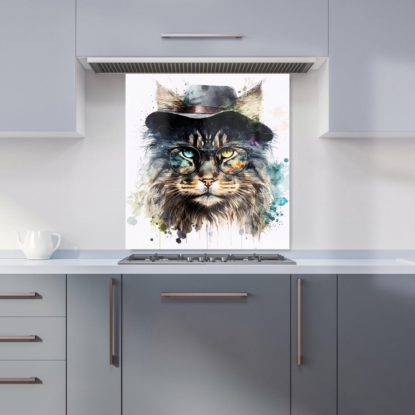Norwegian Forest Cat Splashart Kitchen Splashback