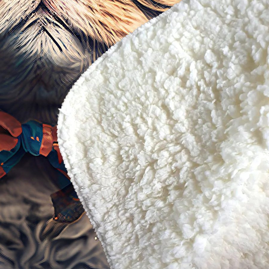 Scottish Fold Cat Sherpa Blanket