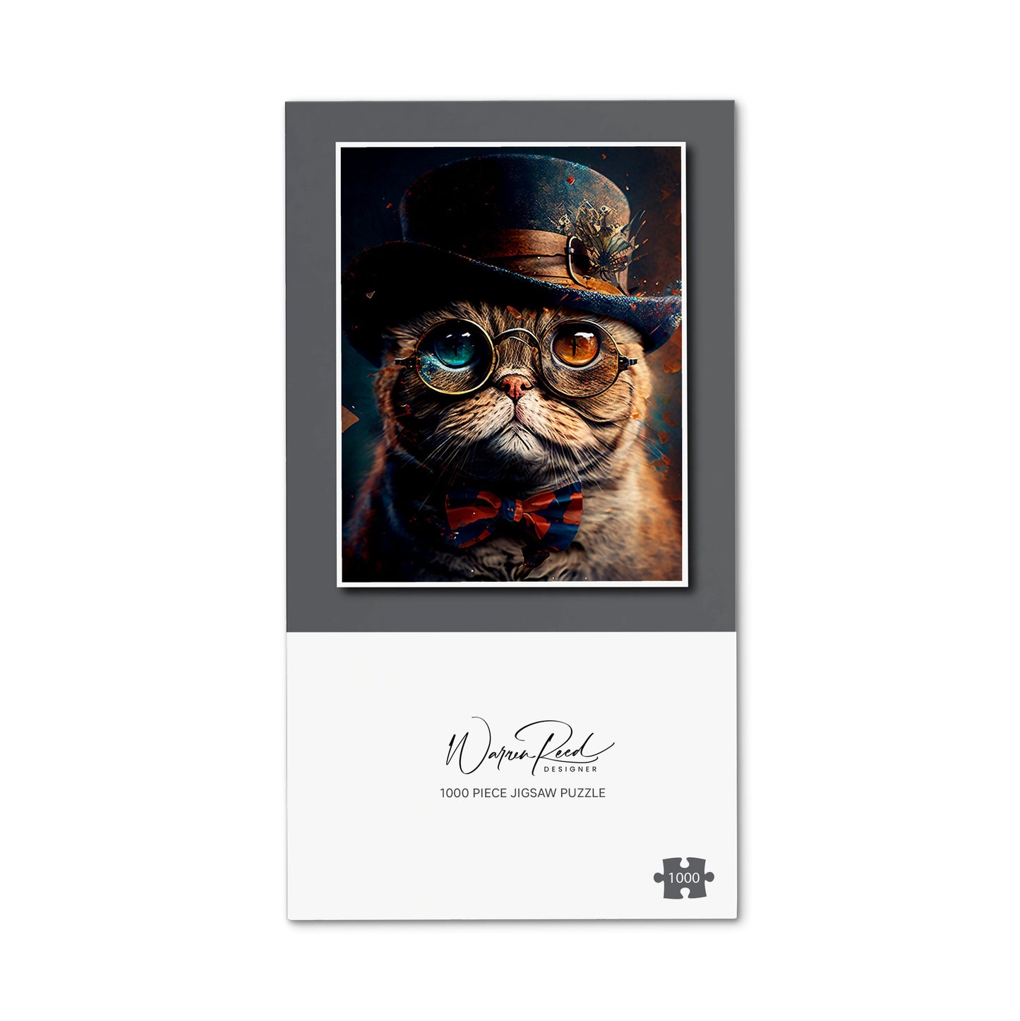 Scottish Fold Cat Jigsaw Puzzle