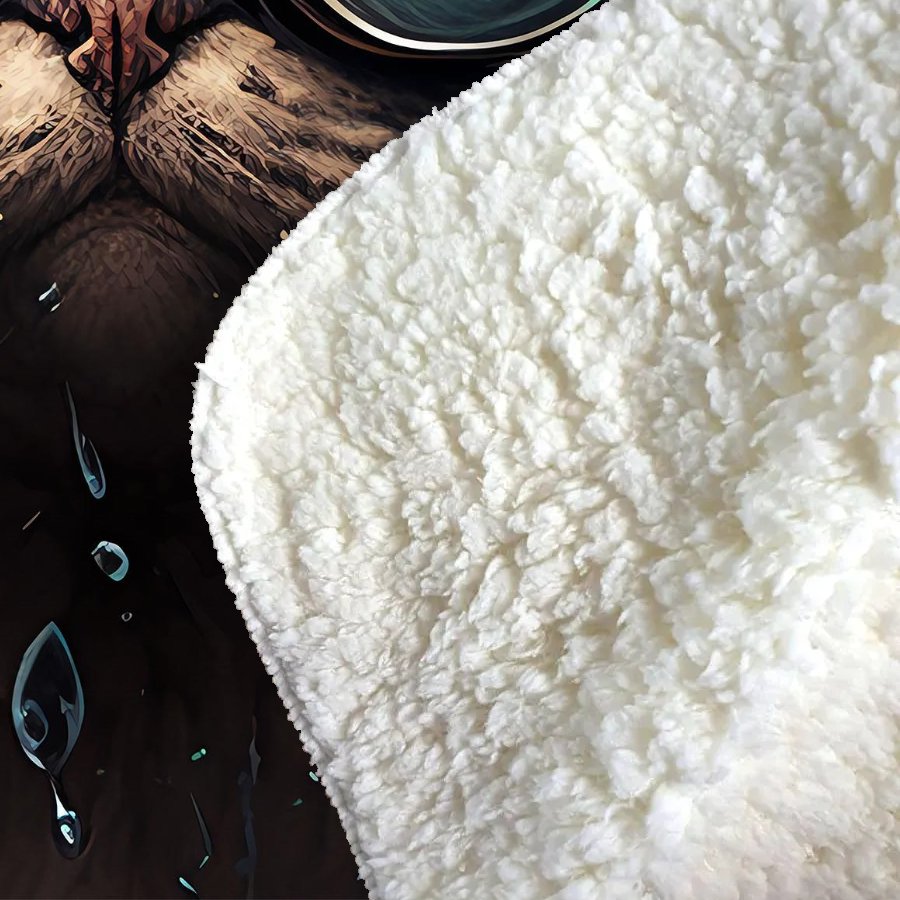 Siamese Cat With Glasses Splashart Sherpa Blanket