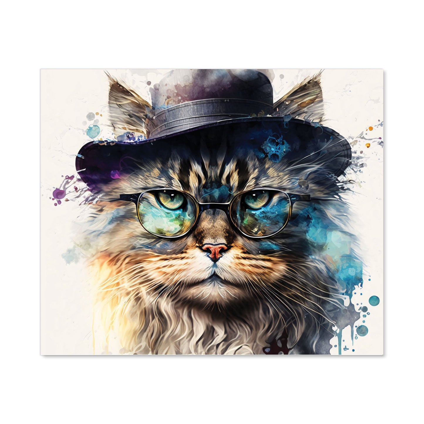 Siberian Cat Splashart Kitchen Splashback