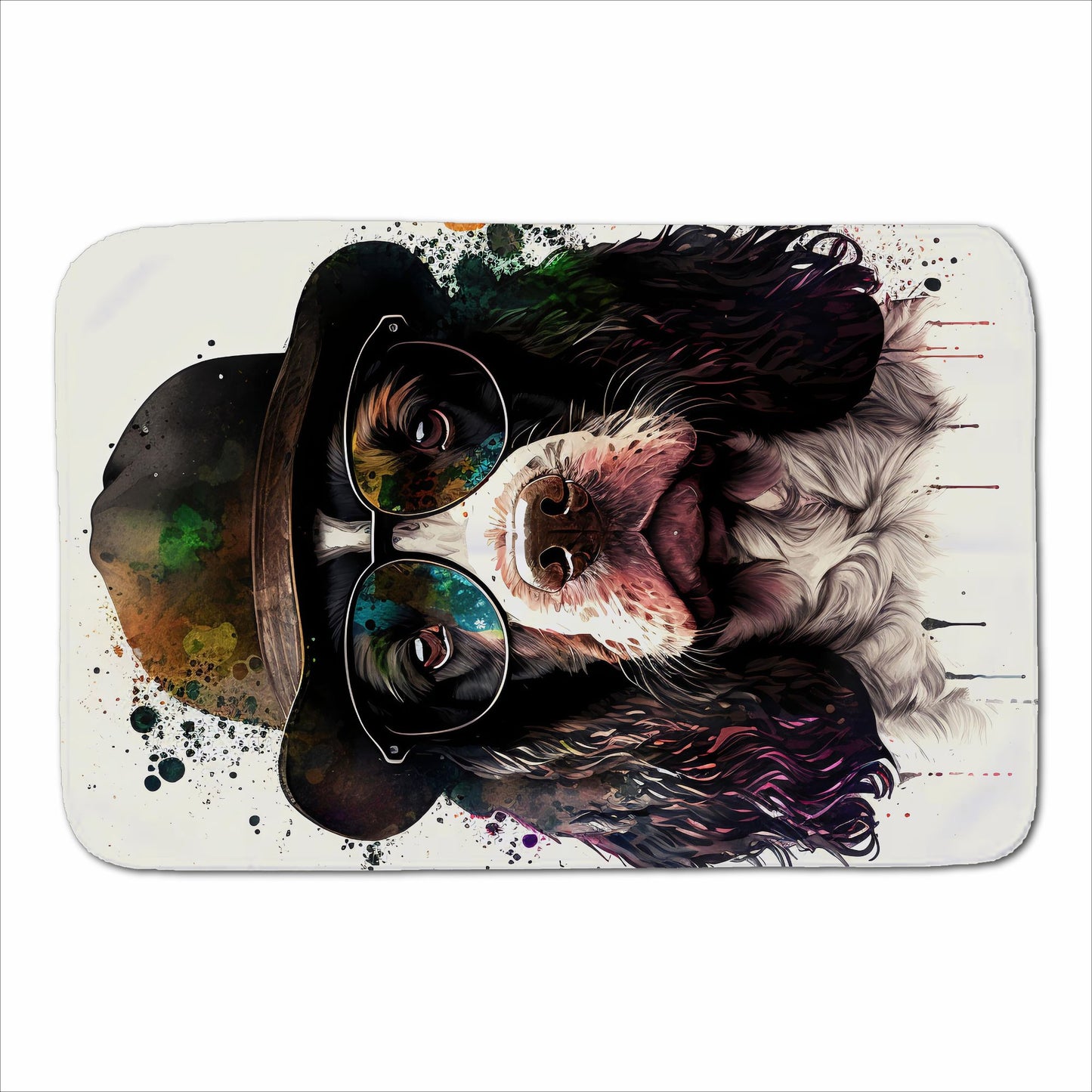 Springer Spaniel Dog Sherpa Blanket