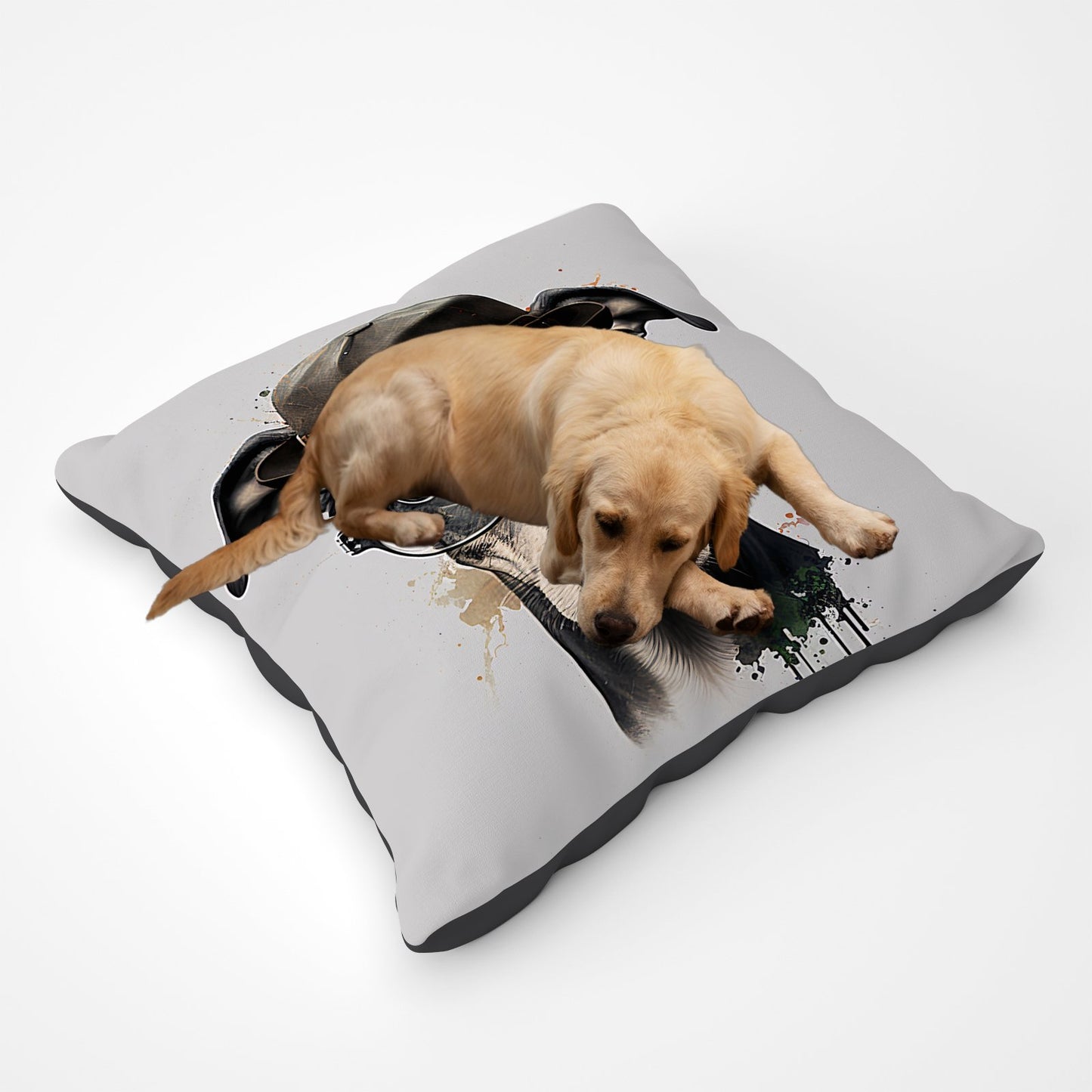 Whippet Dog Splashart Pet Bed