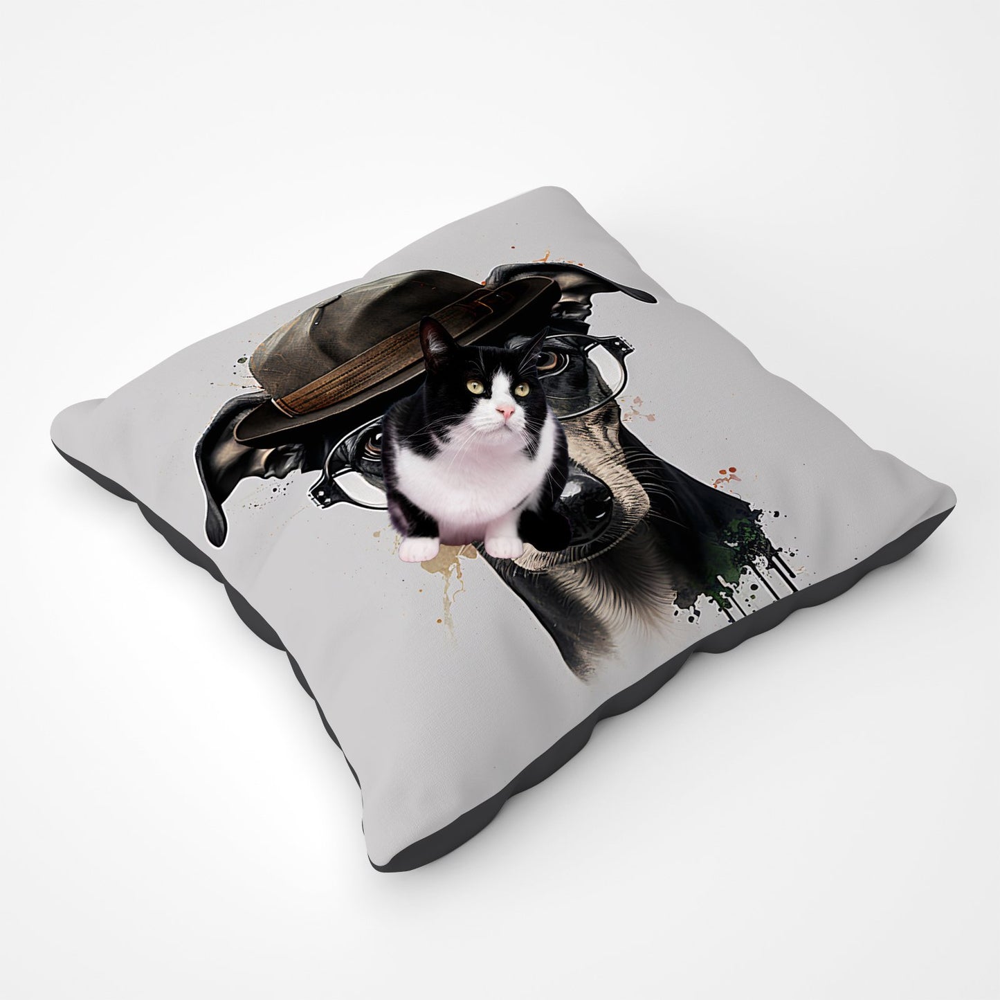 Whippet Dog Splashart Pet Bed