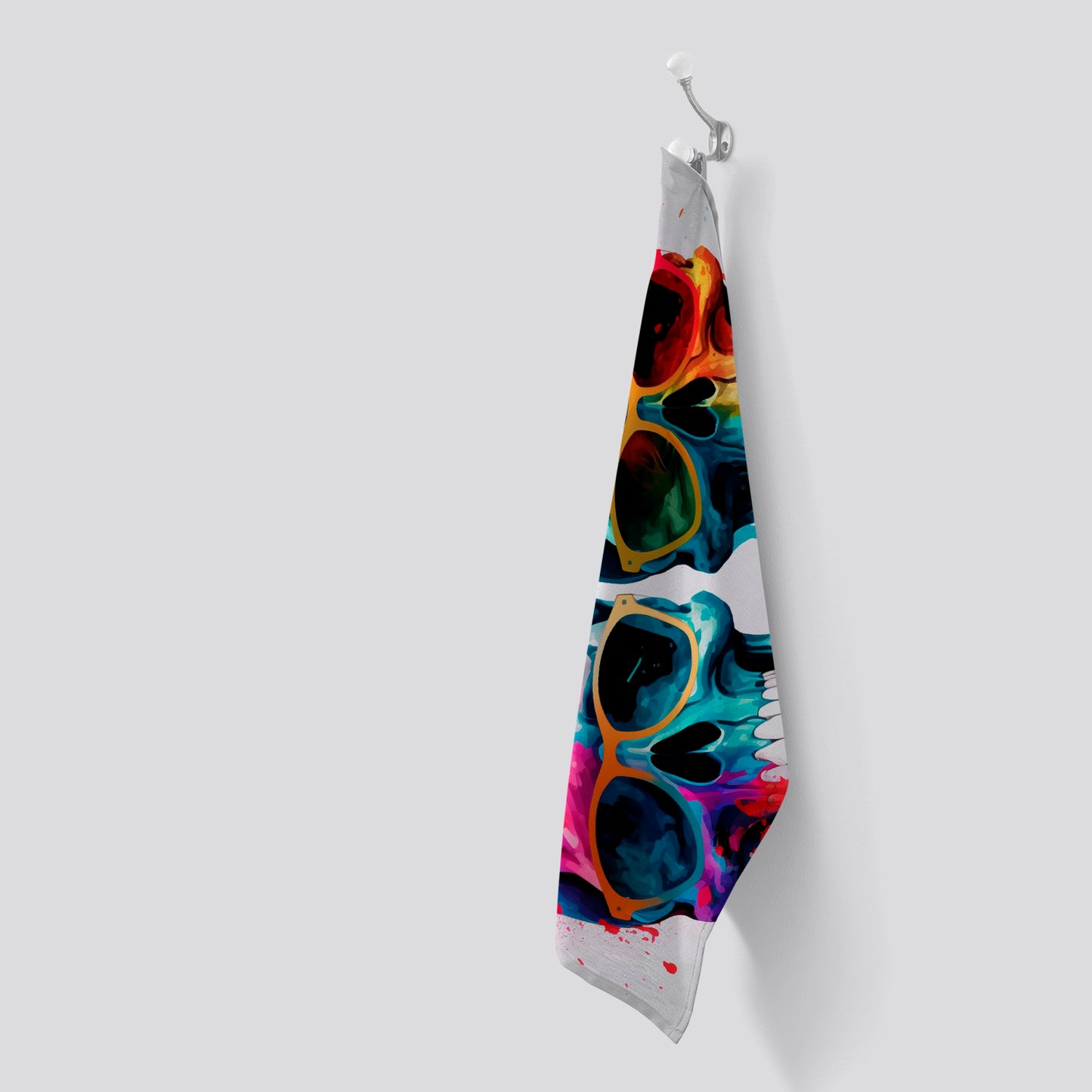 Splashart Happy Skeletons Tea Towel