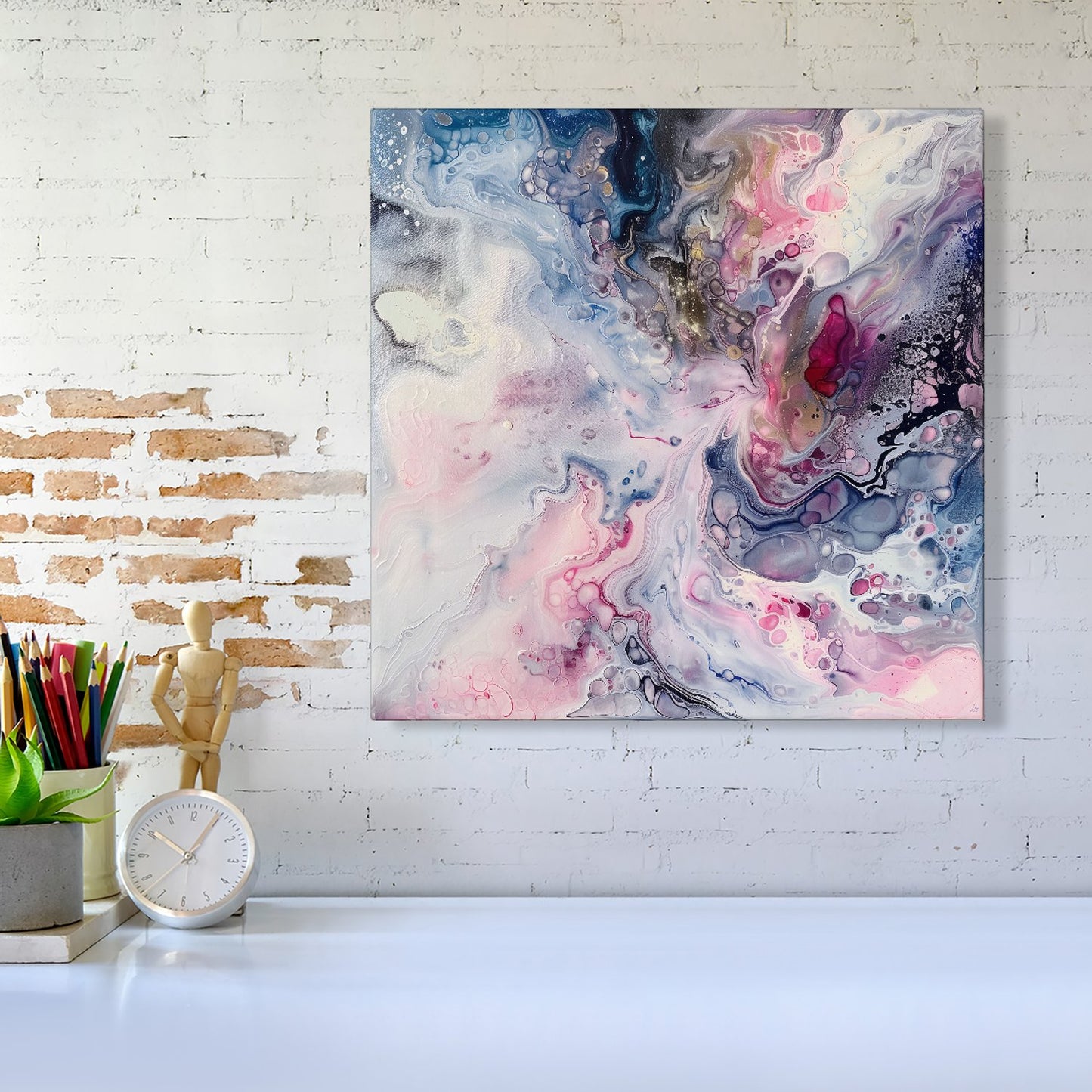 Ethereal Swirls: Dreams In Motion Canvas