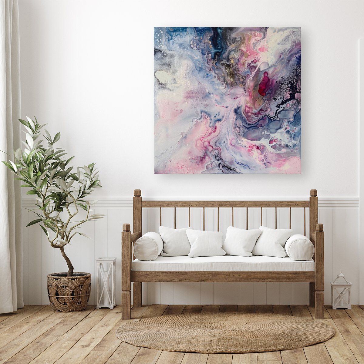 Ethereal Swirls: Dreams In Motion Canvas