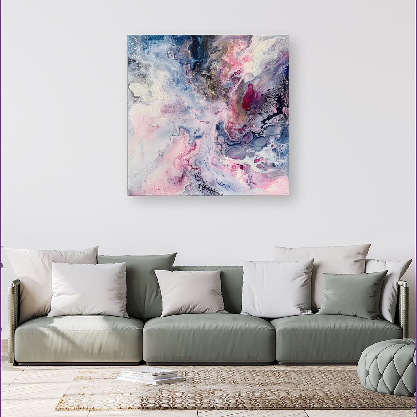Ethereal Swirls: Dreams In Motion Canvas