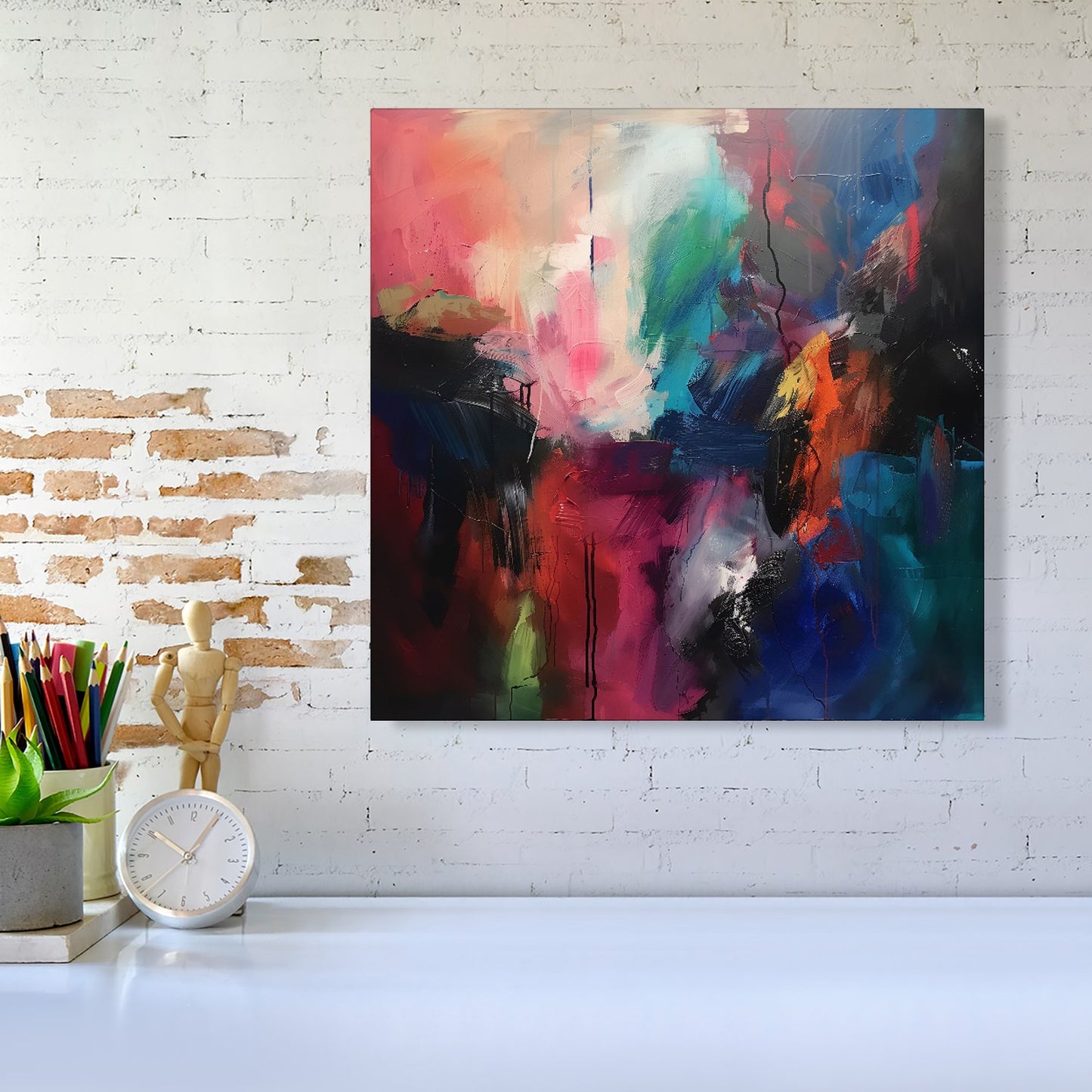 Cosmic Fusion: Colours Of The Universe Canvas