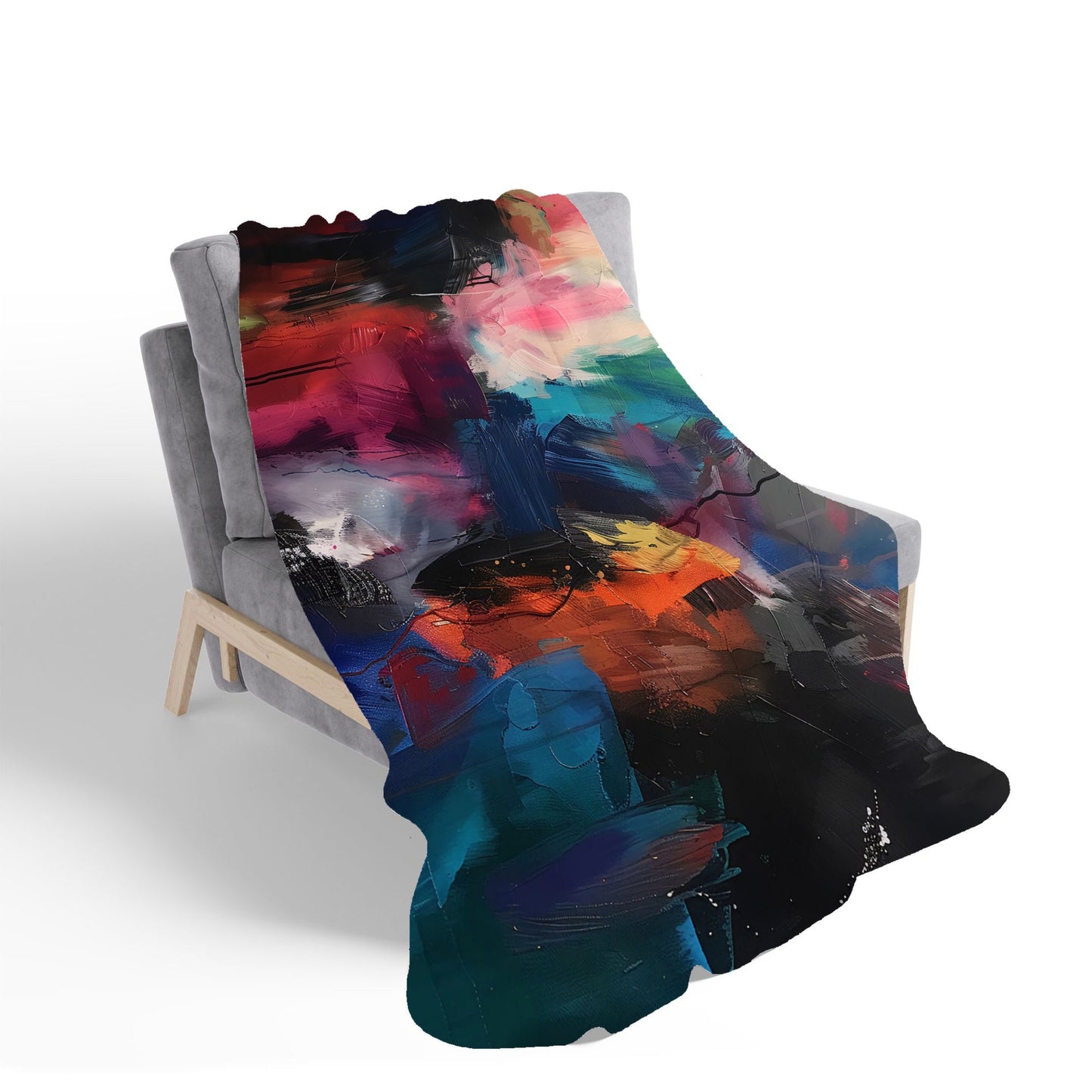 Cosmic Fusion: Colours Of The Universe Sherpa Blanket