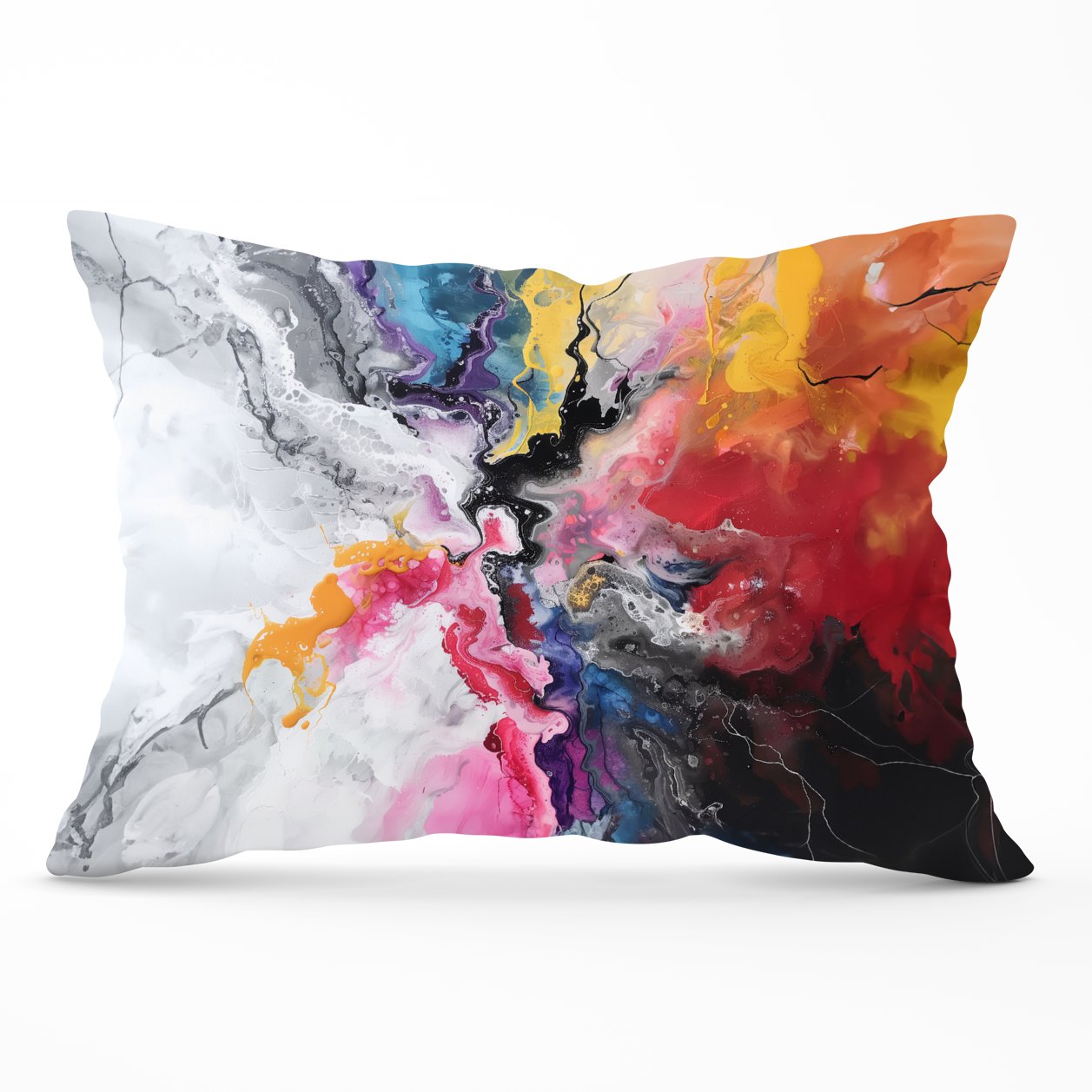 Explosive Colour Cascade Cushions