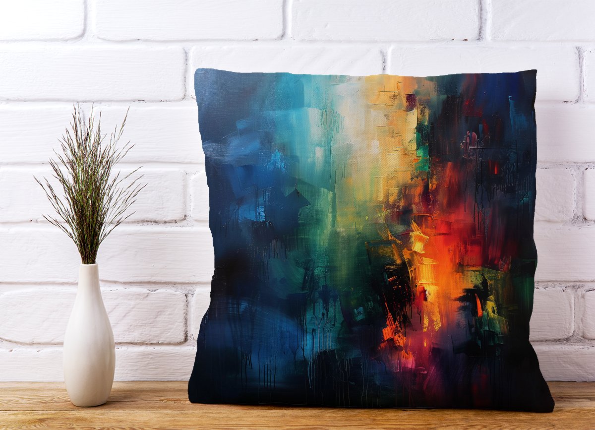 Colourful Chaos: Urban Dreamscape Cushions