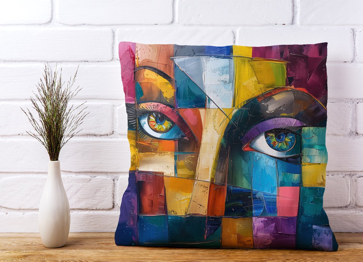 Fragmented Vision: Eyes Of The Soul Cushions