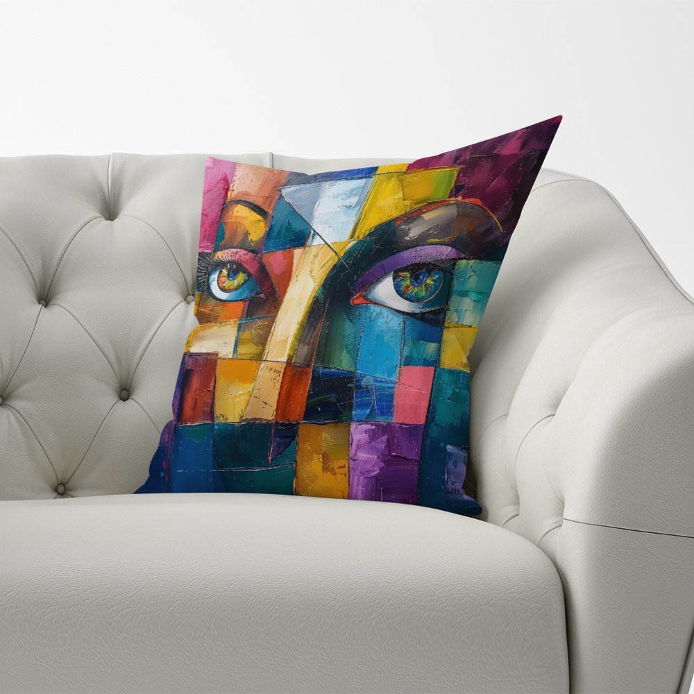 Fragmented Vision: Eyes Of The Soul Cushions
