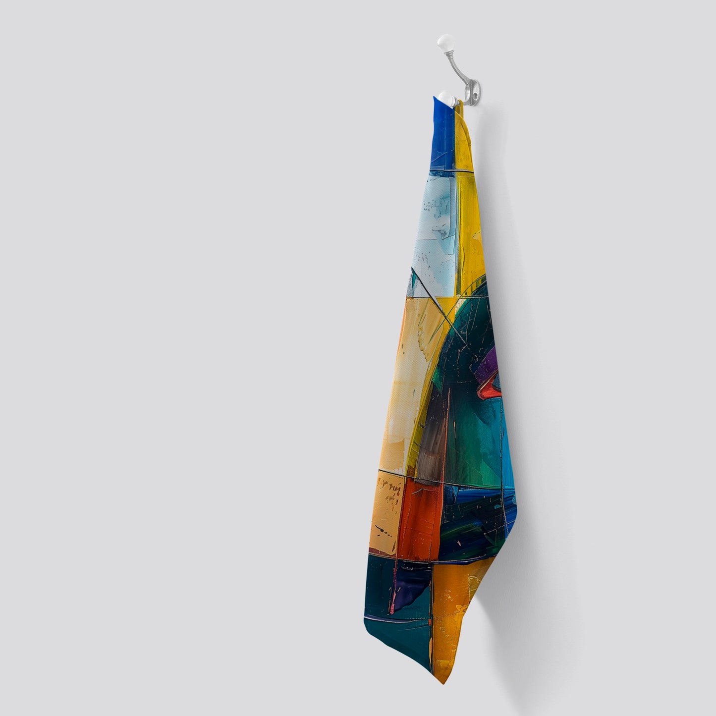 Fragmented Vision: Eyes Of The Soul Tea Towel