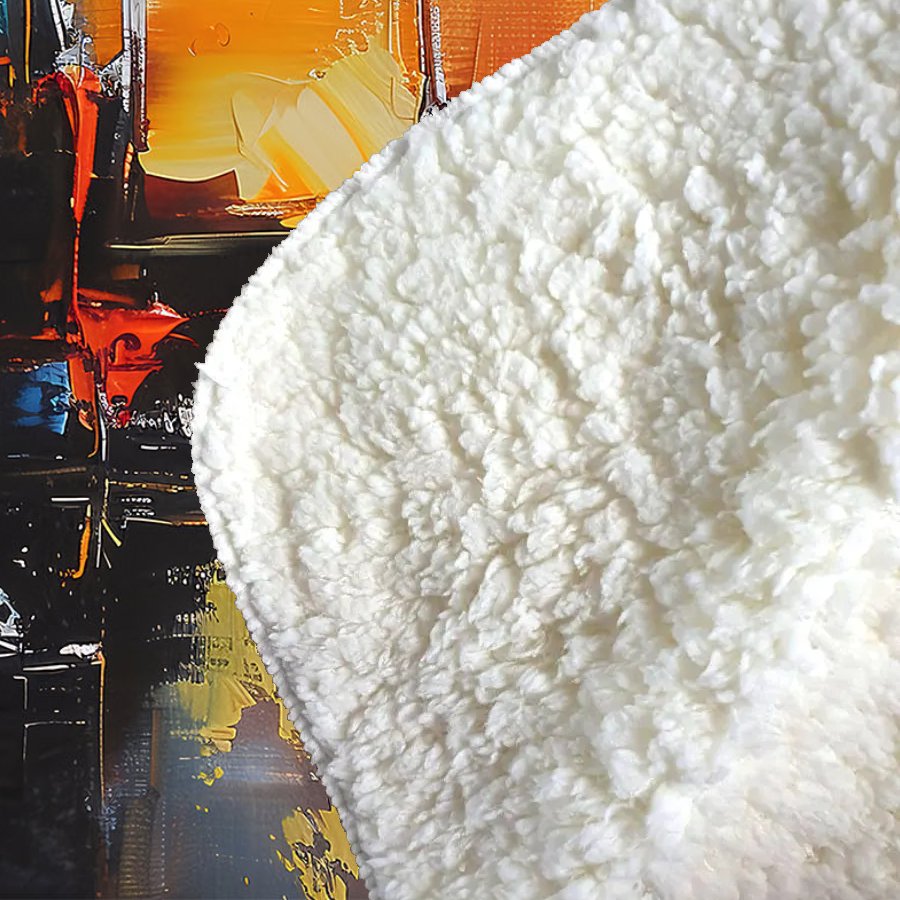 Reflective Splendour: City In Abstract Sherpa Blanket