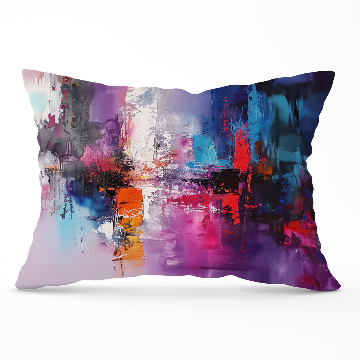 Vibrant Metropolis: A Palette Of Emotions Cushions