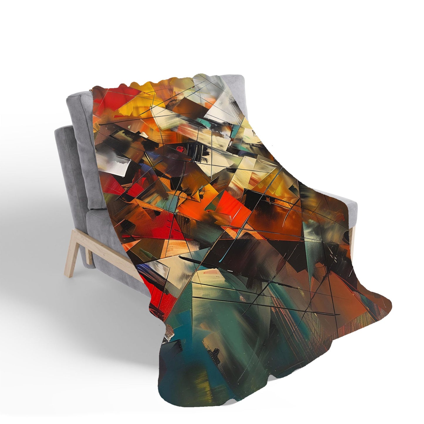 Dynamic Chaos: Energy Unleashed Sherpa Blanket